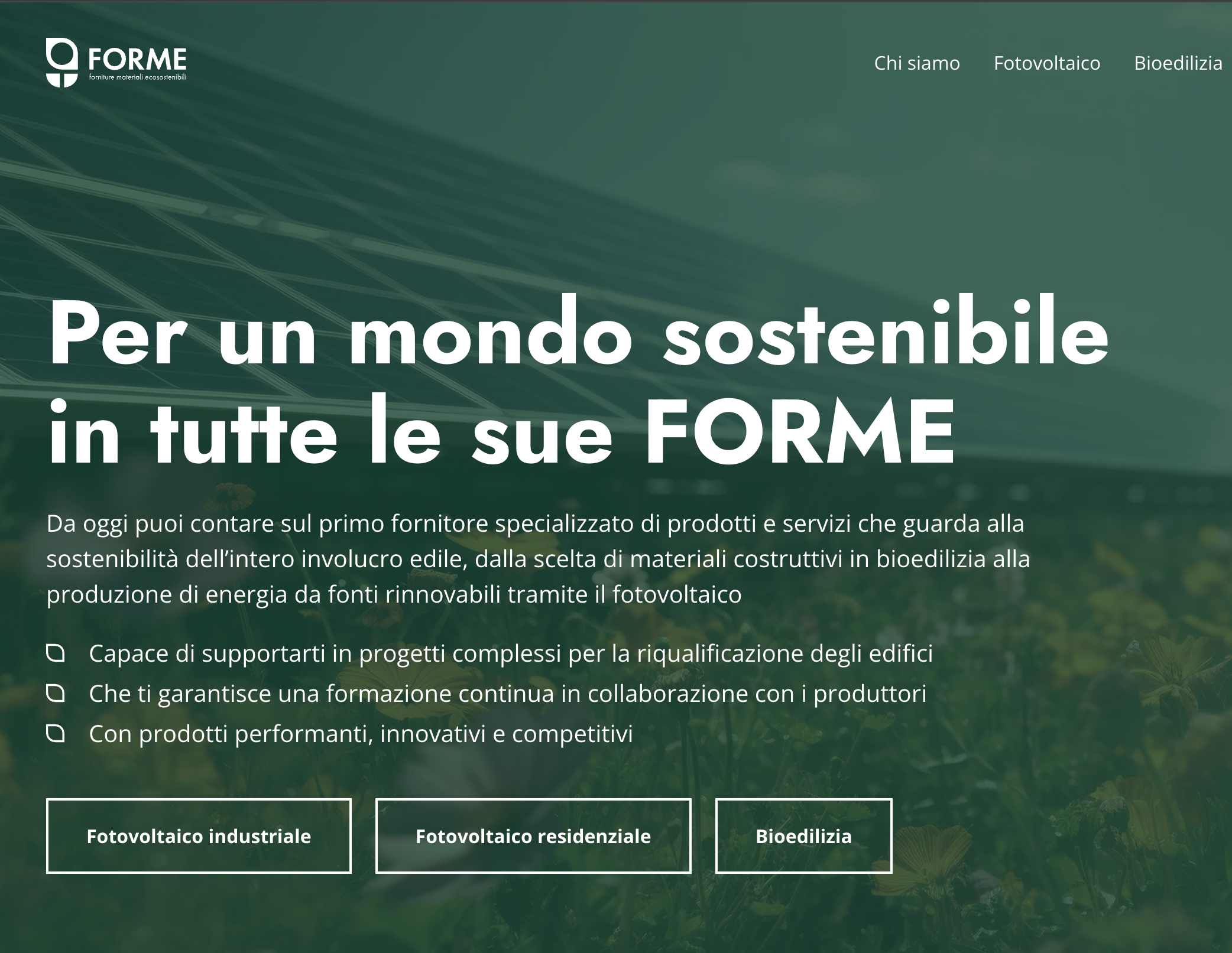 Sito web Forme
